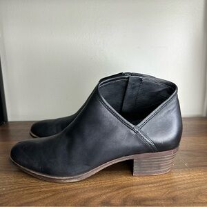 Lucky Brand Black Ankle Boots